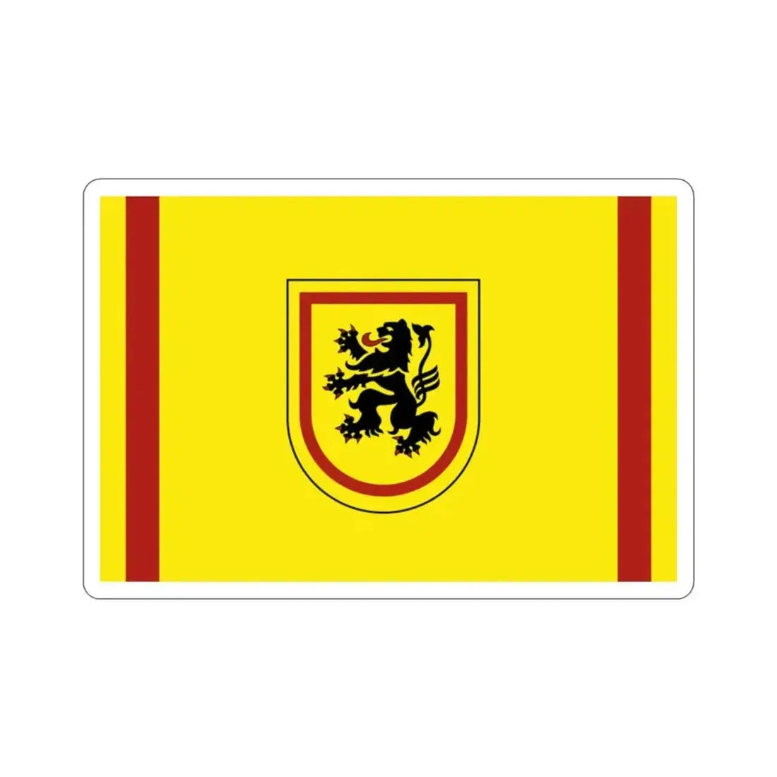 Flag of Meißen Germany STICKER Vinyl Die-Cut Decal - The Sticker Space
