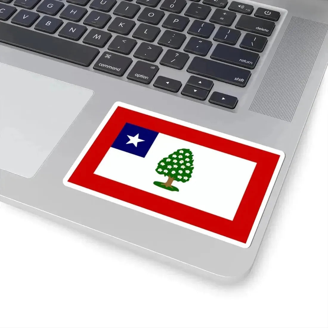 Flag of Mississippi 1861-1865 (United States) STICKER Vinyl Kiss-Cut Decal - The Sticker Space