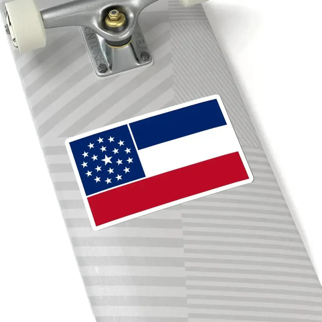 Flag of Mississippi 2001 proposal (United States) STICKER Vinyl Kiss-Cut Decal - The Sticker Space