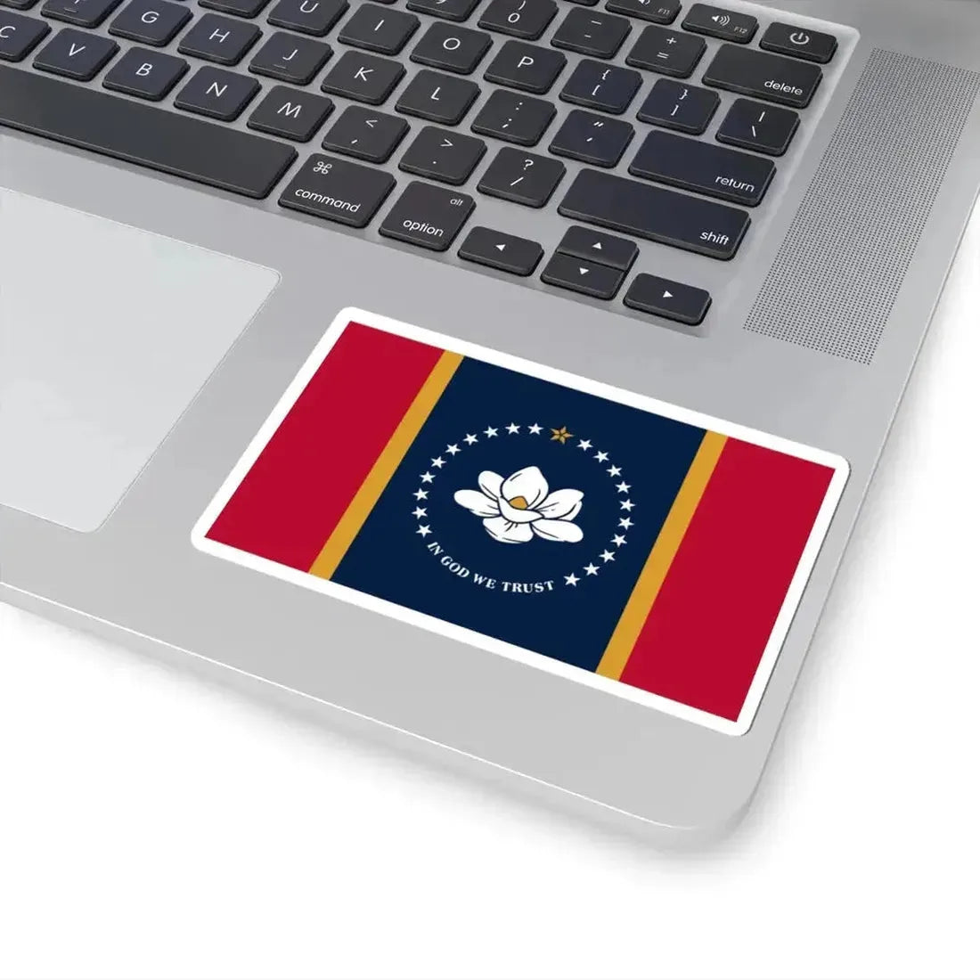Flag of Mississippi (United States) STICKER Vinyl Kiss-Cut Decal - The Sticker Space