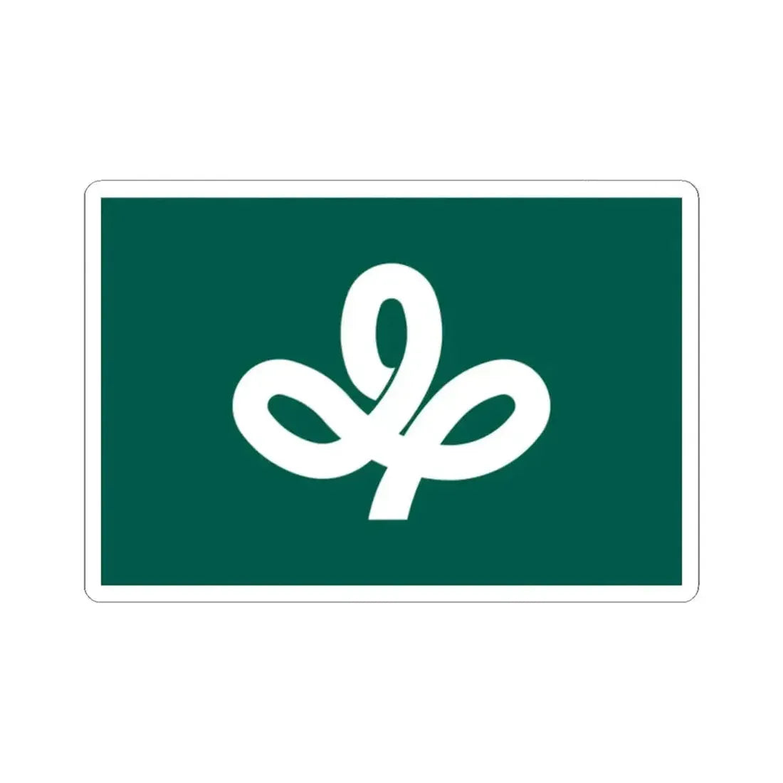 Flag of Miyagi Prefecture Japan - STICKER Vinyl Kiss-Cut Decal - The Sticker Space
