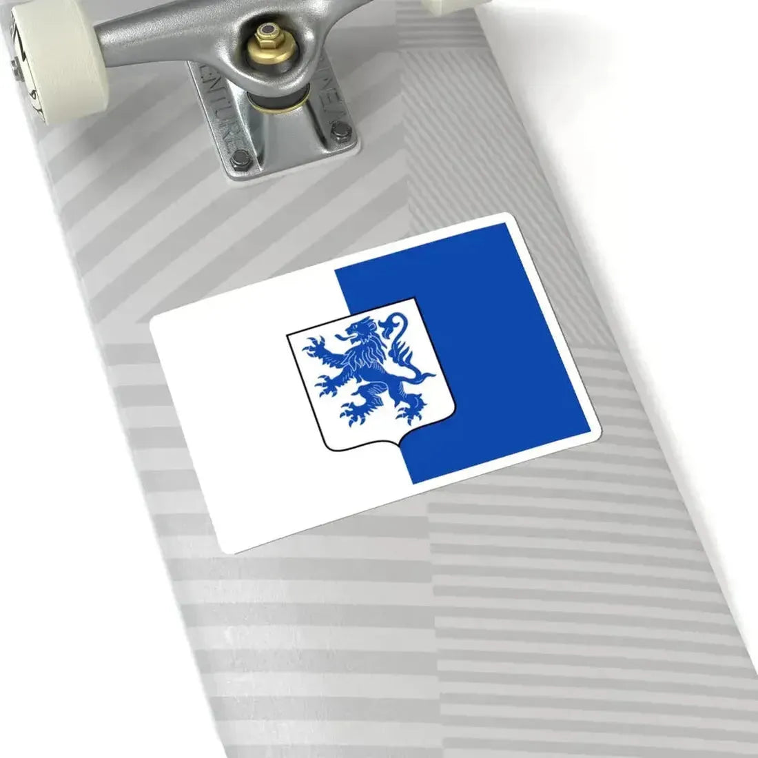 Flag of Modave (Belgium) STICKER Vinyl Kiss-Cut Decal - The Sticker Space