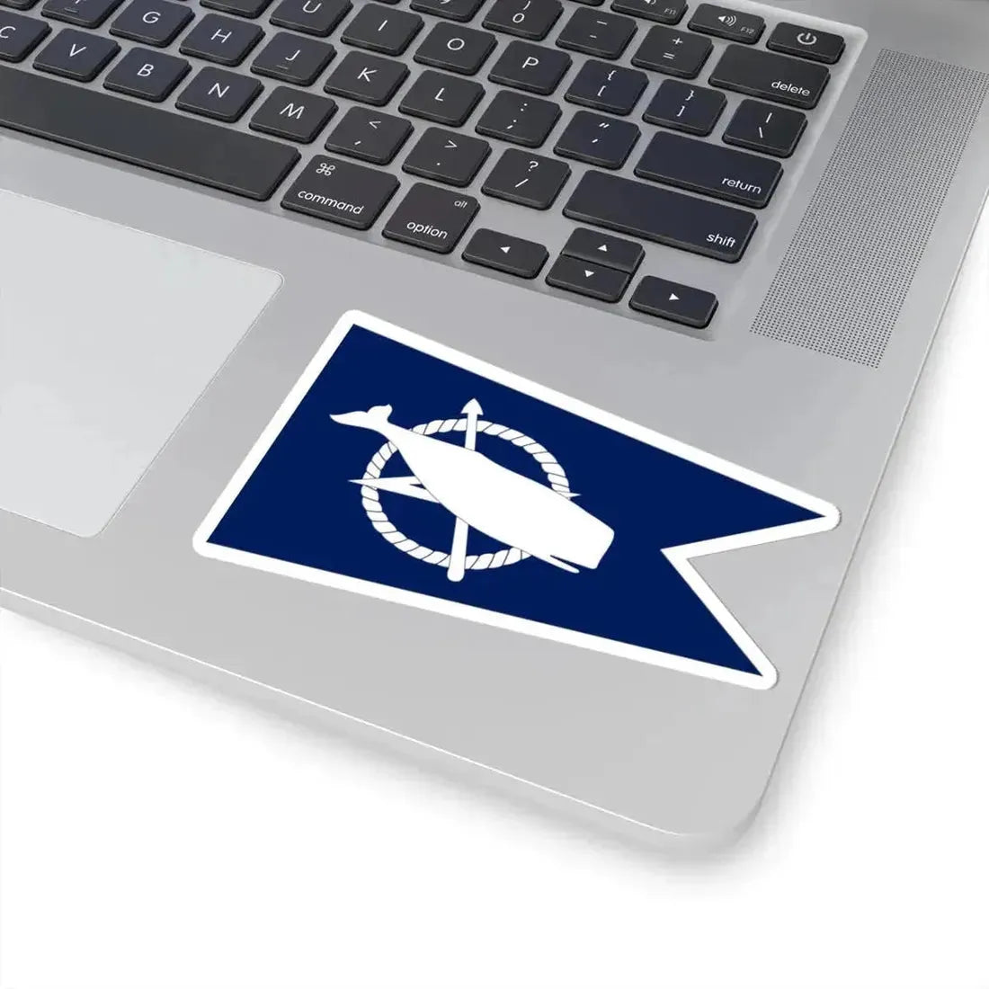 Flag of Nantucket Massachusetts (United States) STICKER Vinyl Kiss-Cut Decal - The Sticker Space