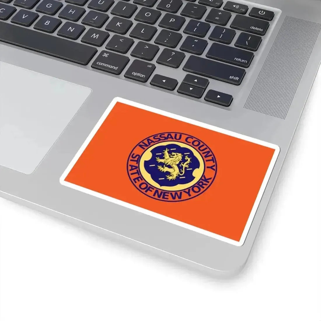 Flag of Nassau County New York (United States) STICKER Vinyl Kiss-Cut Decal - The Sticker Space