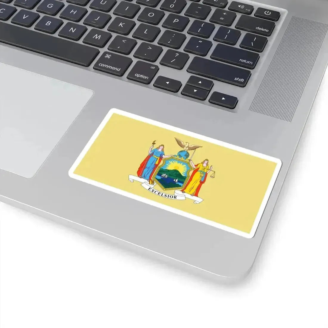 Flag of New York 1896-1901 (United States) STICKER Vinyl Kiss-Cut Decal - The Sticker Space