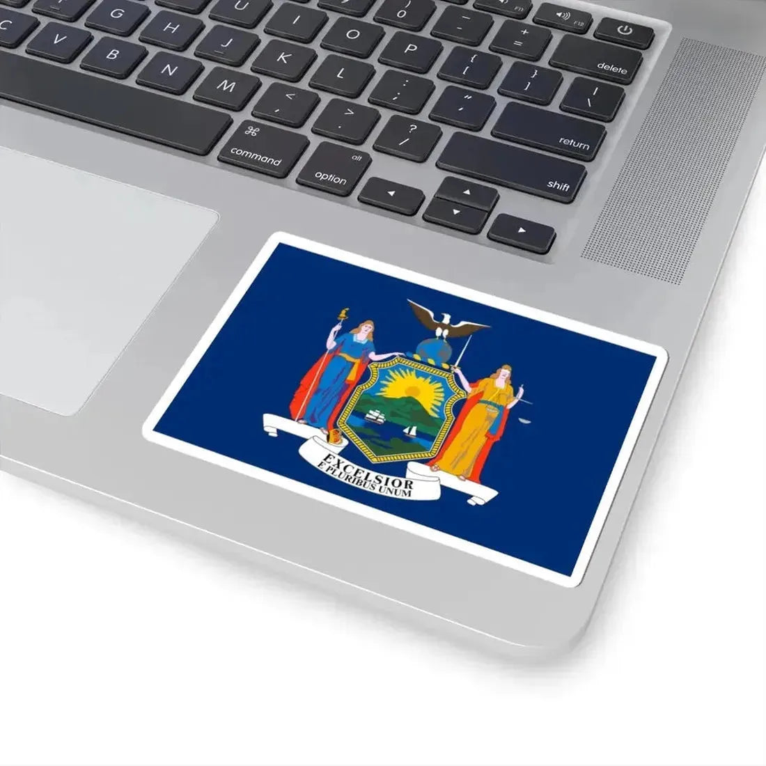 Flag of New York 3-2 (United States) STICKER Vinyl Kiss-Cut Decal - The Sticker Space