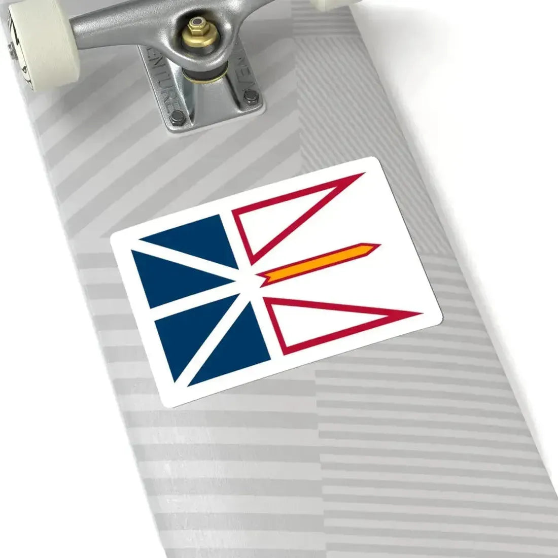 Flag of Newfoundland and Labrador 3-2 (Canada) STICKER Vinyl Kiss-Cut Decal - The Sticker Space