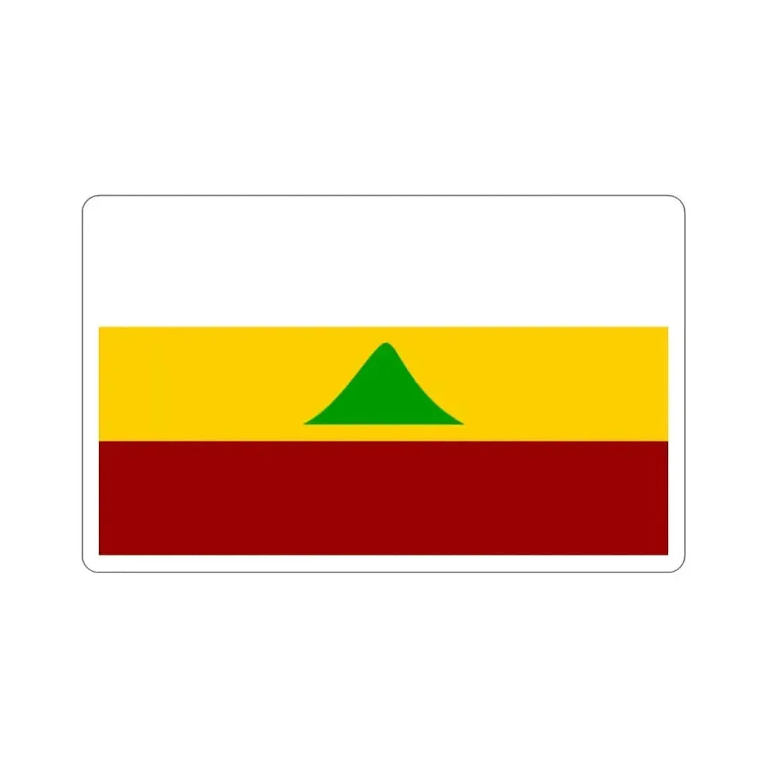 Flag of Nicaragua (1852) STICKER Vinyl Die-Cut Decal - The Sticker Space