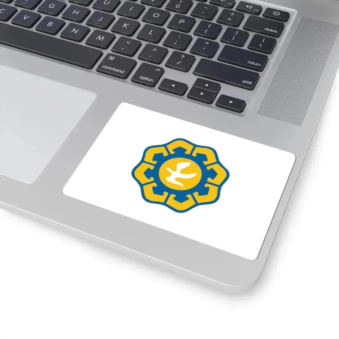 Flag of Nicosia (Cyprus) STICKER Vinyl Kiss-Cut Decal - The Sticker Space