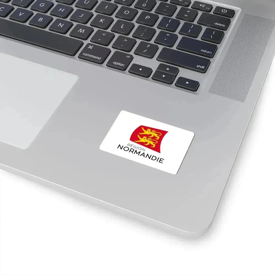 Flag of Normandy France - STICKER Vinyl Kiss-Cut Decal - The Sticker Space