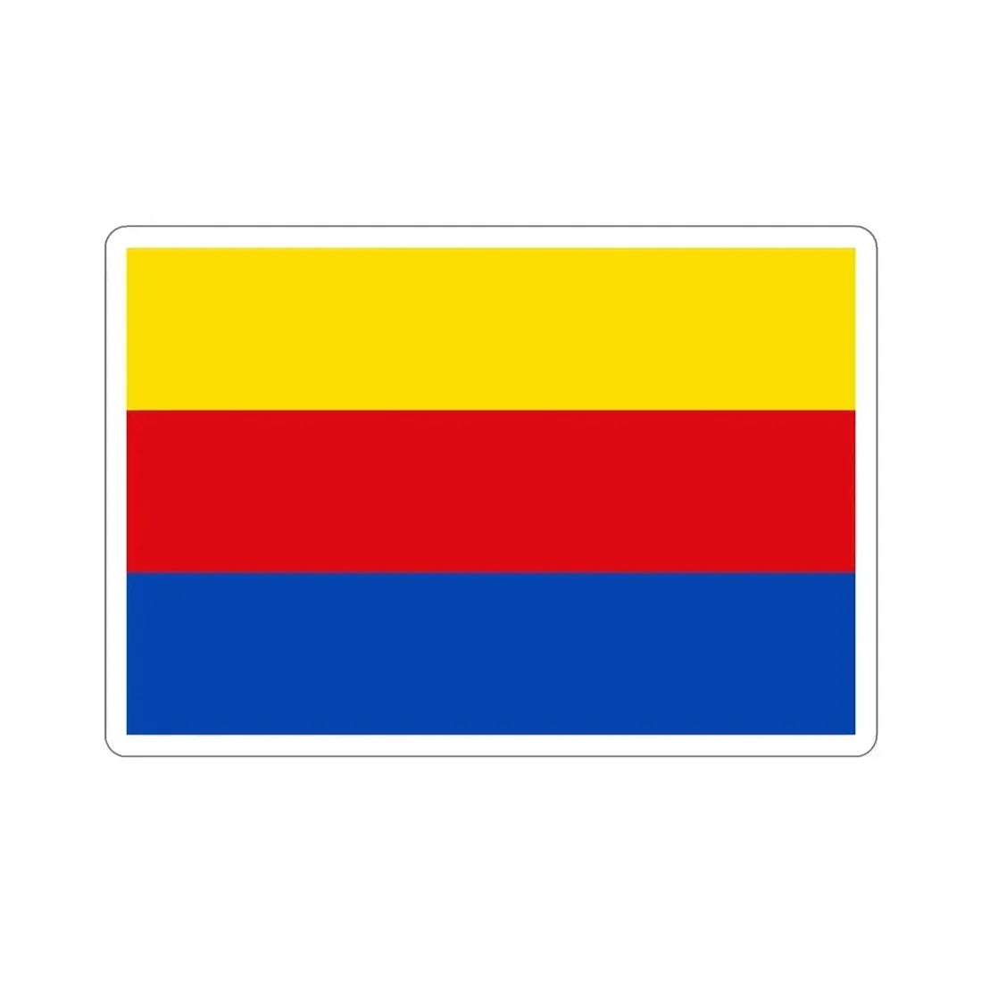 Flag of North Holland Netherlands STICKER Vinyl Die-Cut Decal 3 Inch - The Sticker Space