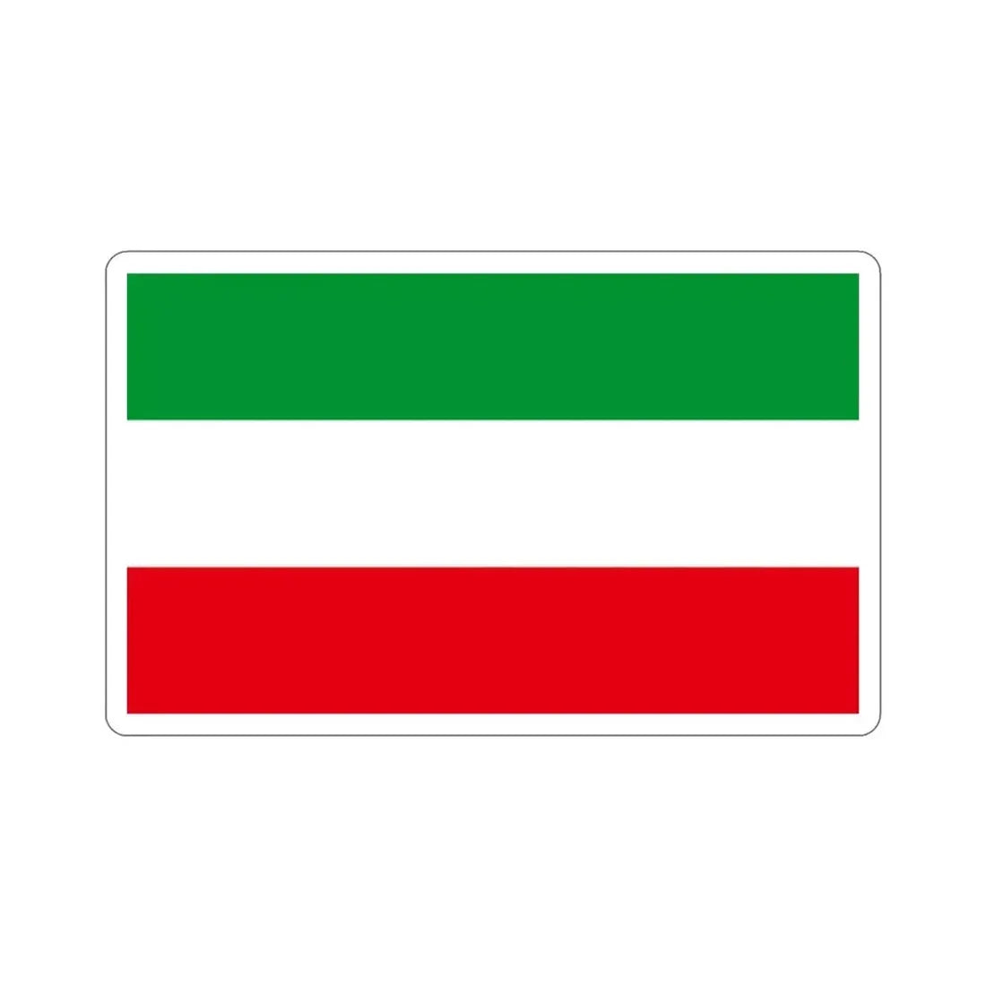 Flag of North Rhine Westphalia Germany STICKER Vinyl Die-Cut Decal - The Sticker Space