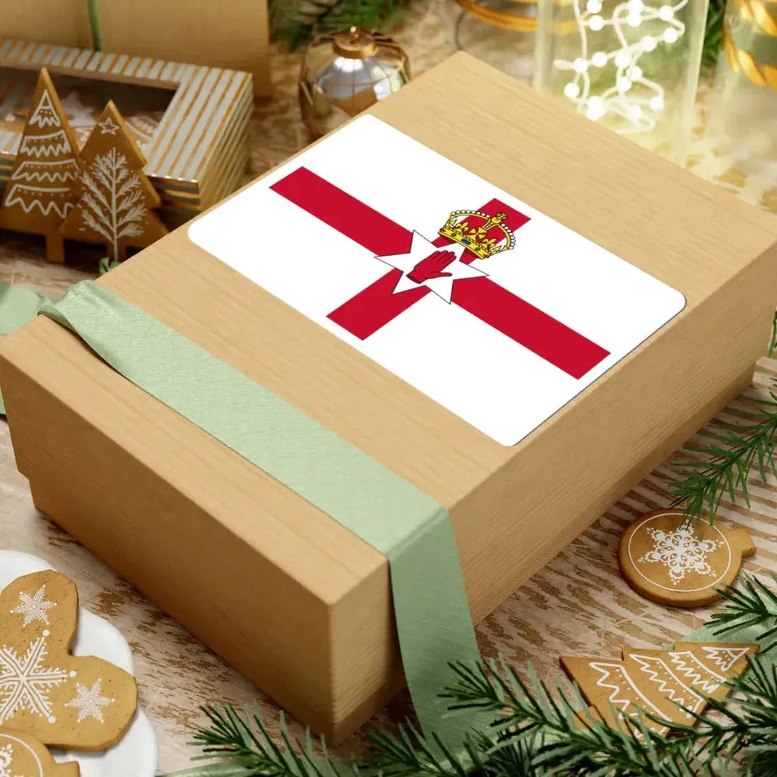 Flag of Northern Ireland 1924-73 (Ireland) STICKER Vinyl Kiss-Cut Decal - The Sticker Space