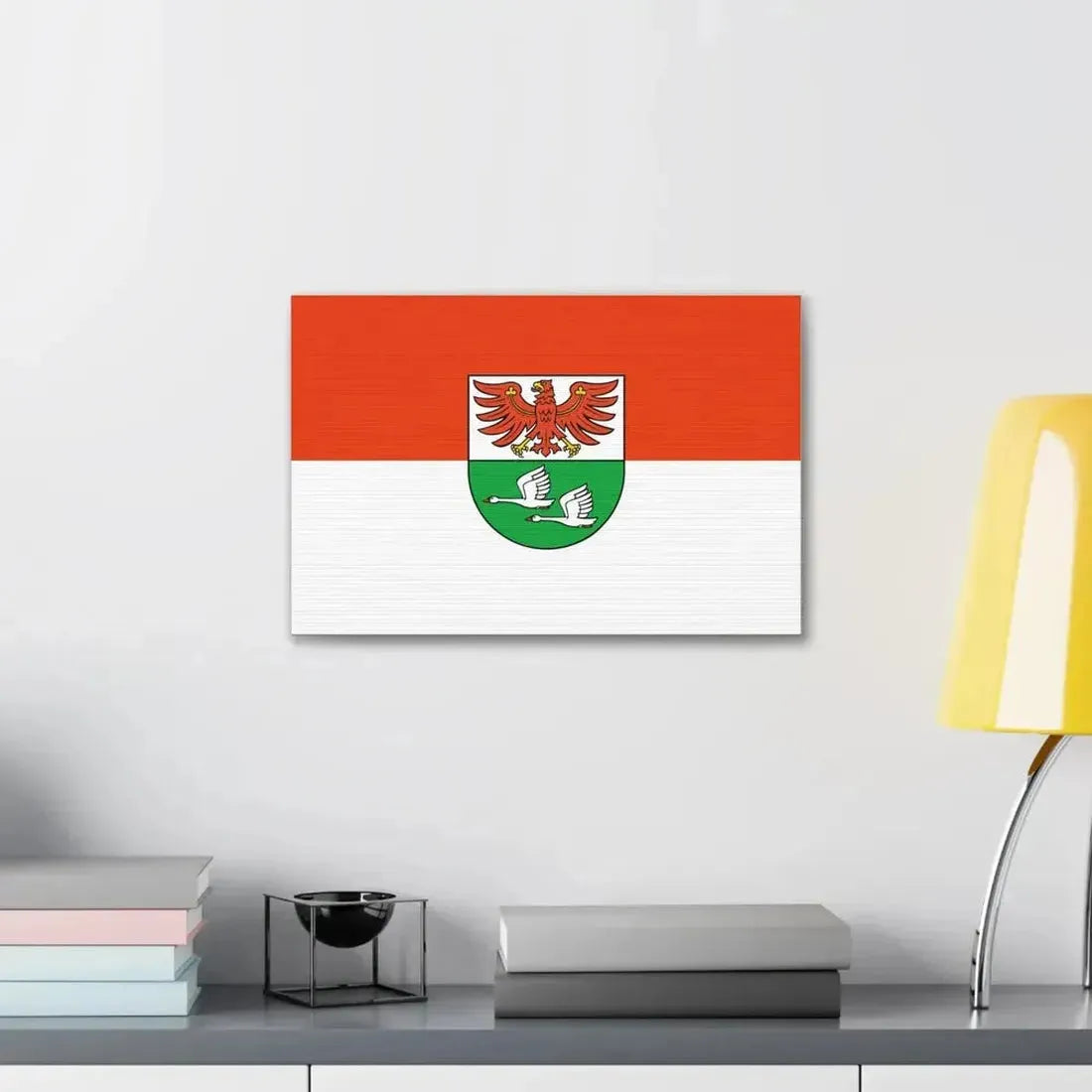 Flag of Oberhavel Germany - Canvas Wall Art - The Sticker Space