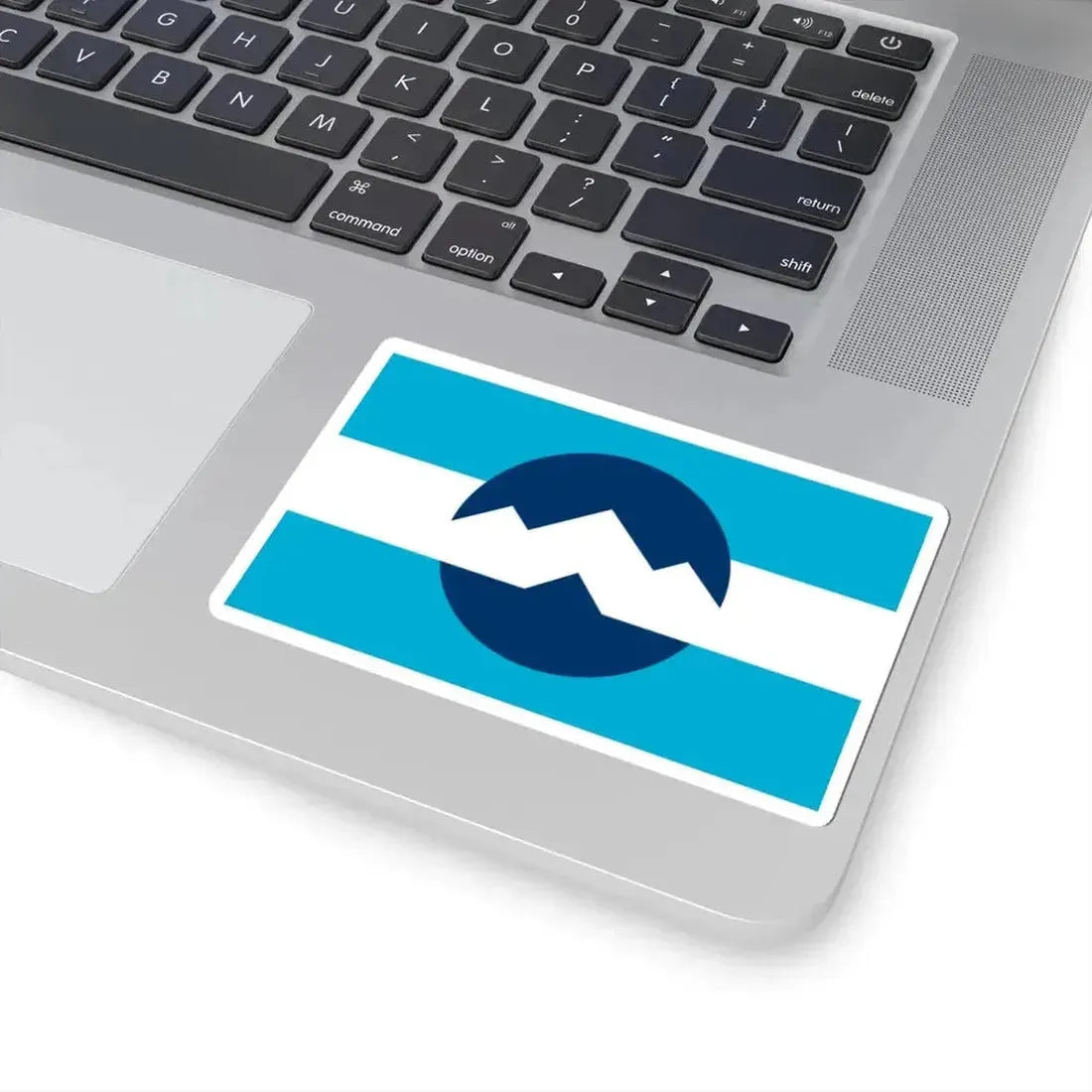 Flag of Ogden Utah (United States) STICKER Vinyl Kiss-Cut Decal - The Sticker Space