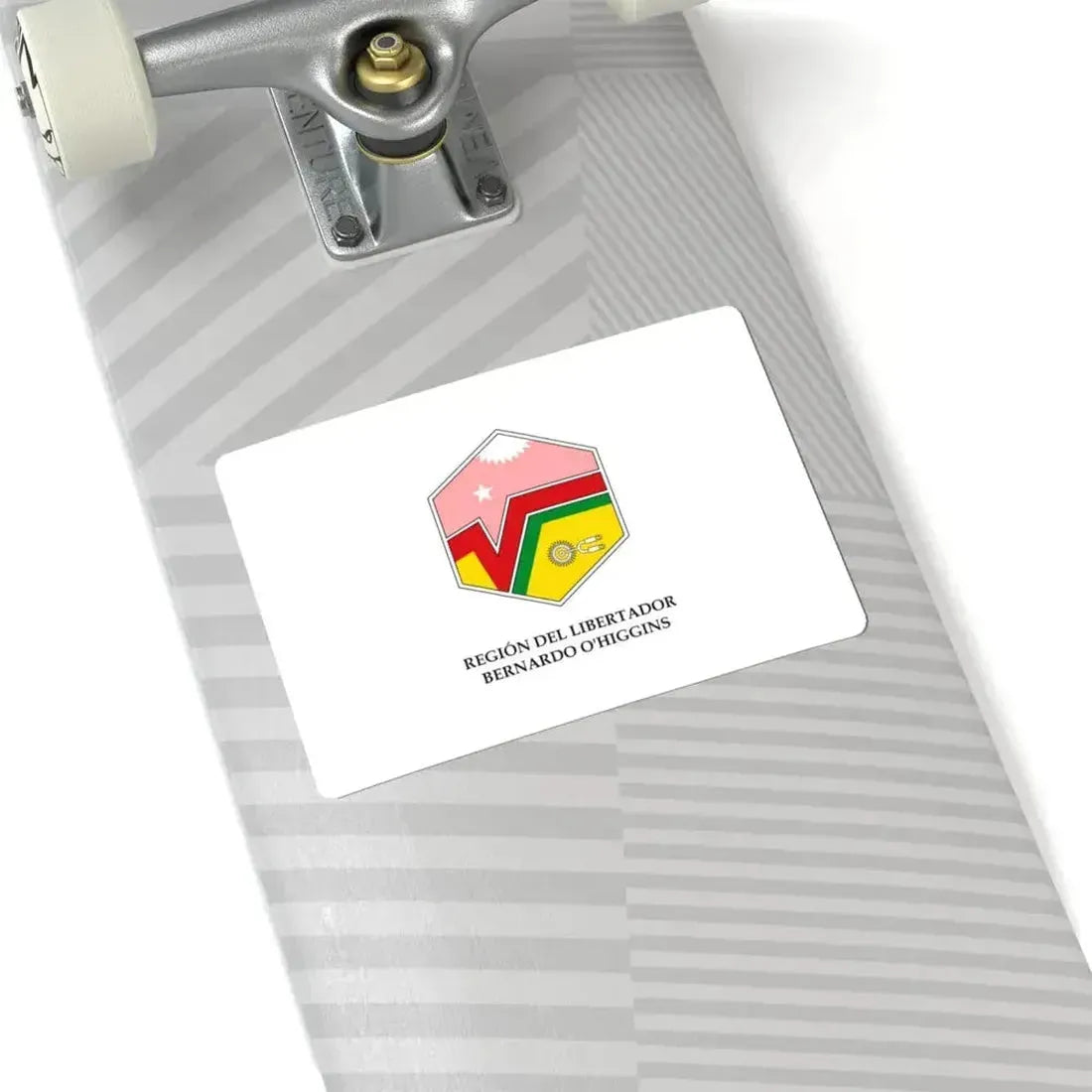 Flag of OHiggins Region Chile (Chile) STICKER Vinyl Kiss-Cut Decal - The Sticker Space