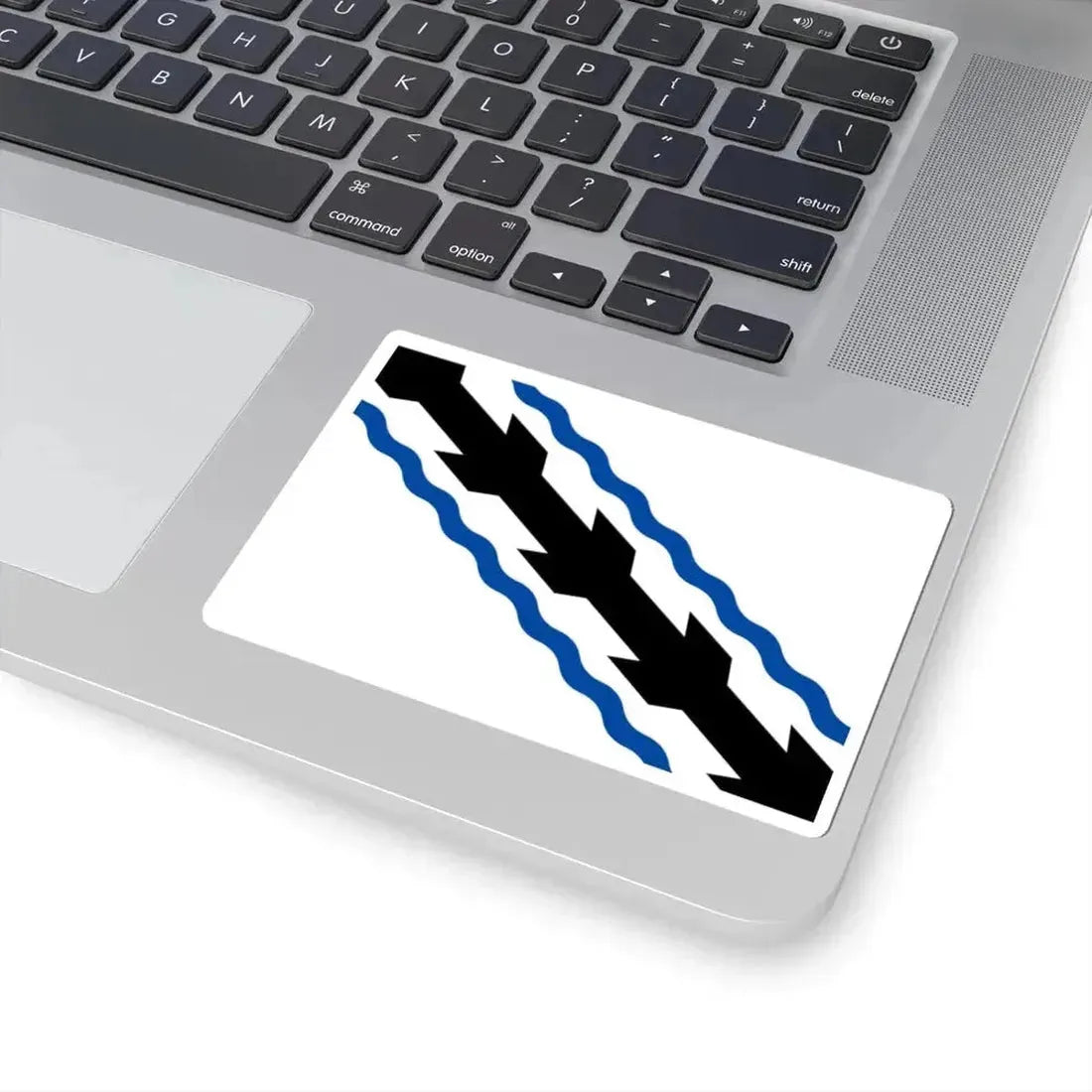 Flag of Opglabbeek (Belgium) STICKER Vinyl Kiss-Cut Decal - The Sticker Space