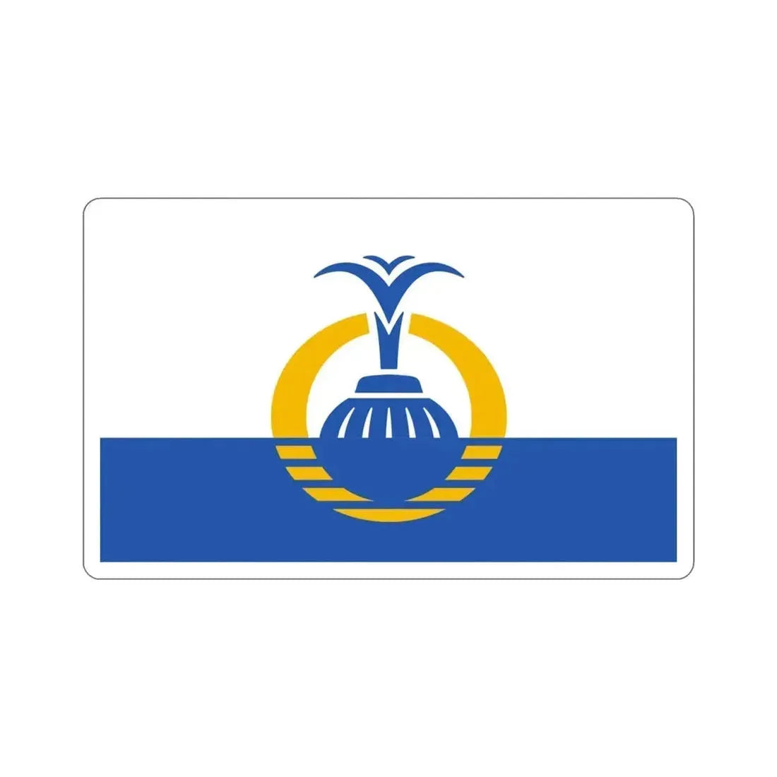 Flag of Orlando Florida USA STICKER Vinyl Die-Cut Decal - The Sticker Space