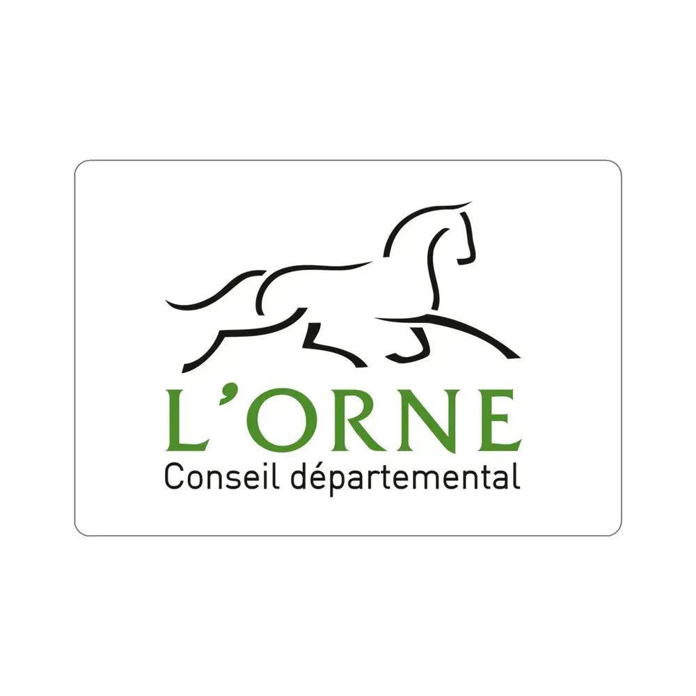 Flag of Orne France STICKER Vinyl Die-Cut Decal 4 Inch - The Sticker Space