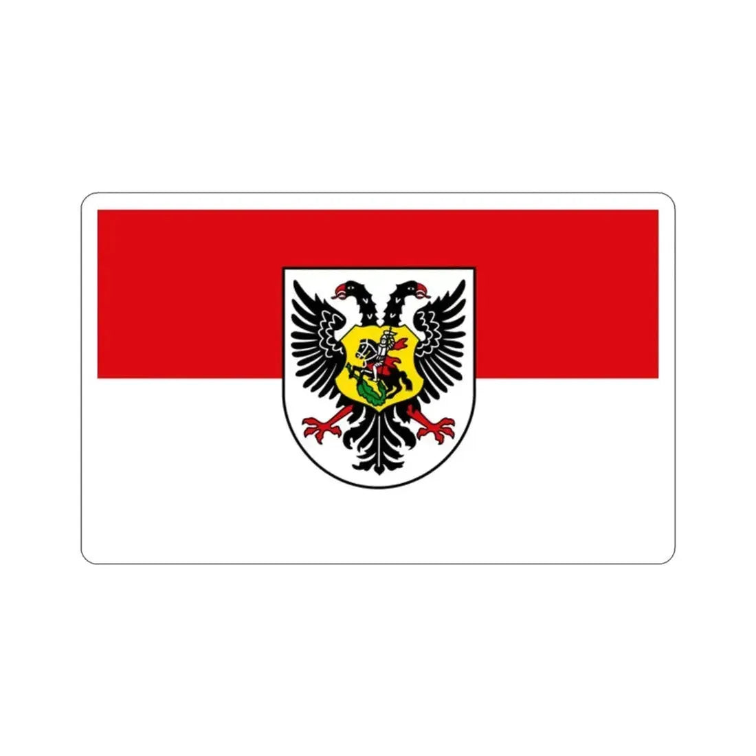 Flag of Ortenaukreis Germany STICKER Vinyl Die-Cut Decal - The Sticker Space