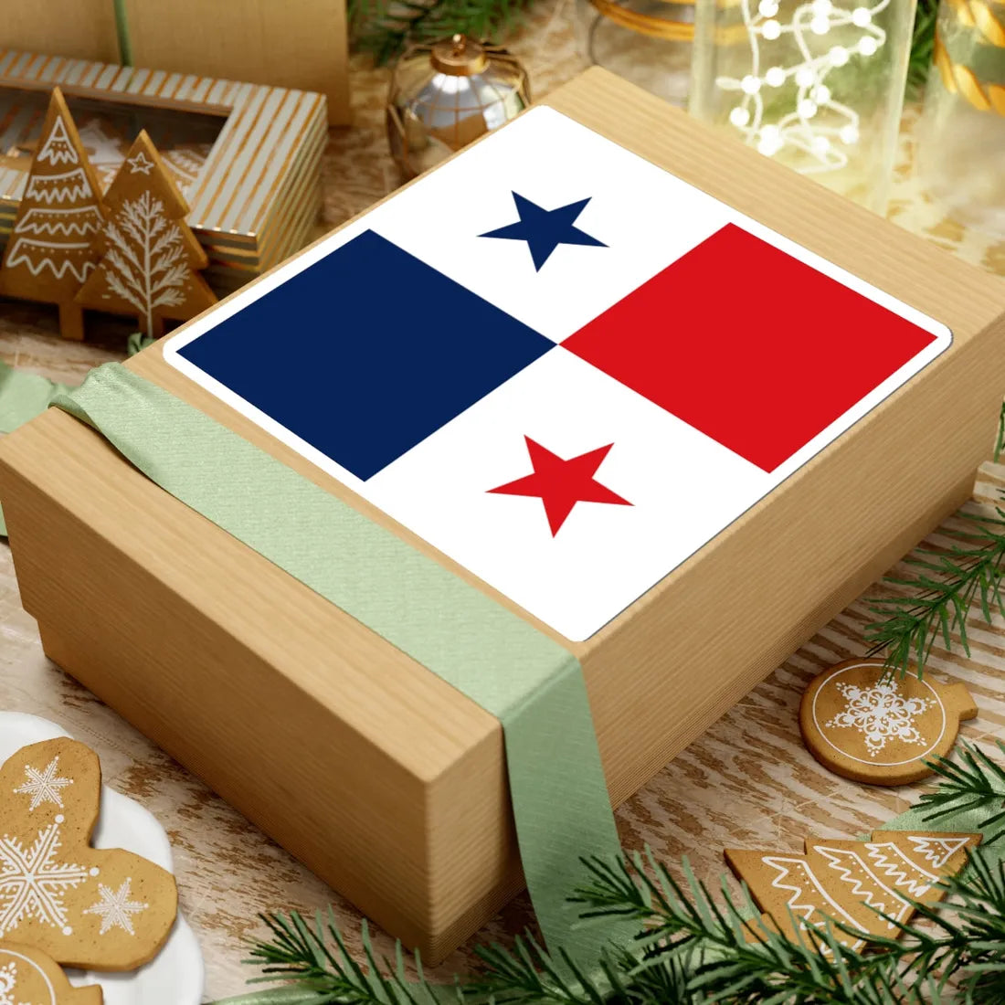 Flag of Panama 1-1 (Panama) STICKER Vinyl Kiss-Cut Decal - The Sticker Space