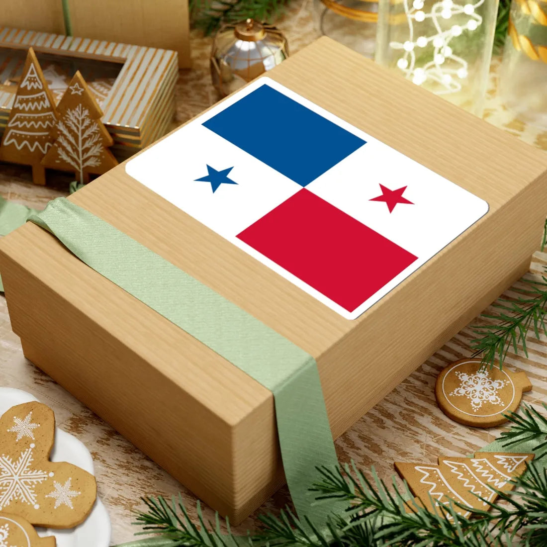 Flag of Panama 1903 (Panama) STICKER Vinyl Kiss-Cut Decal - The Sticker Space