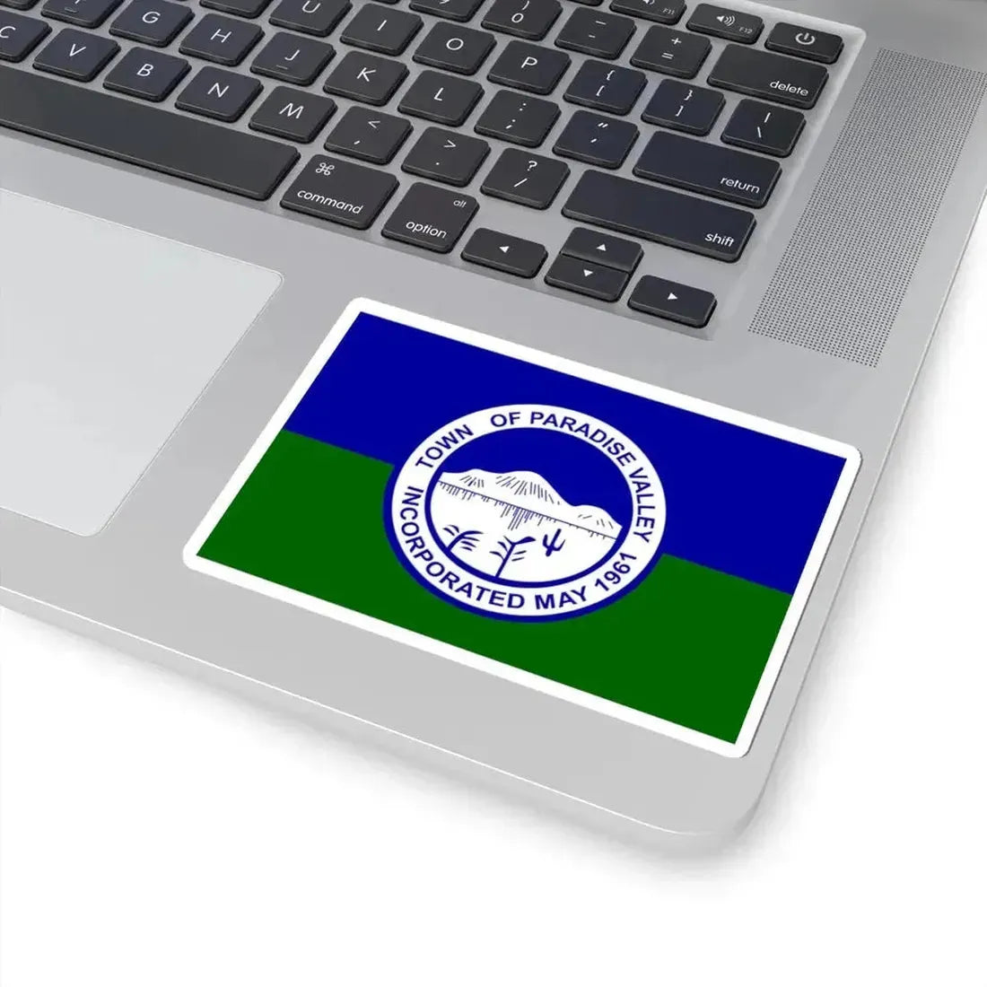 Flag of Paradise Valley Arizona (United States) STICKER Vinyl Kiss-Cut Decal - The Sticker Space