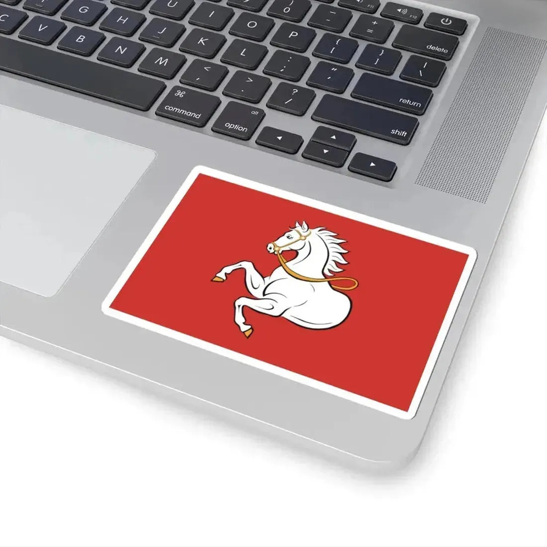 Flag of Pardubice Czech Republic - STICKER Vinyl Kiss-Cut Decal - The Sticker Space