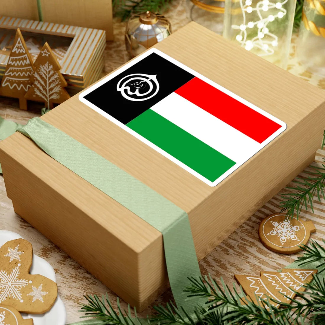 Flag of Pattani (Thailand) STICKER Vinyl Kiss-Cut Decal - The Sticker Space