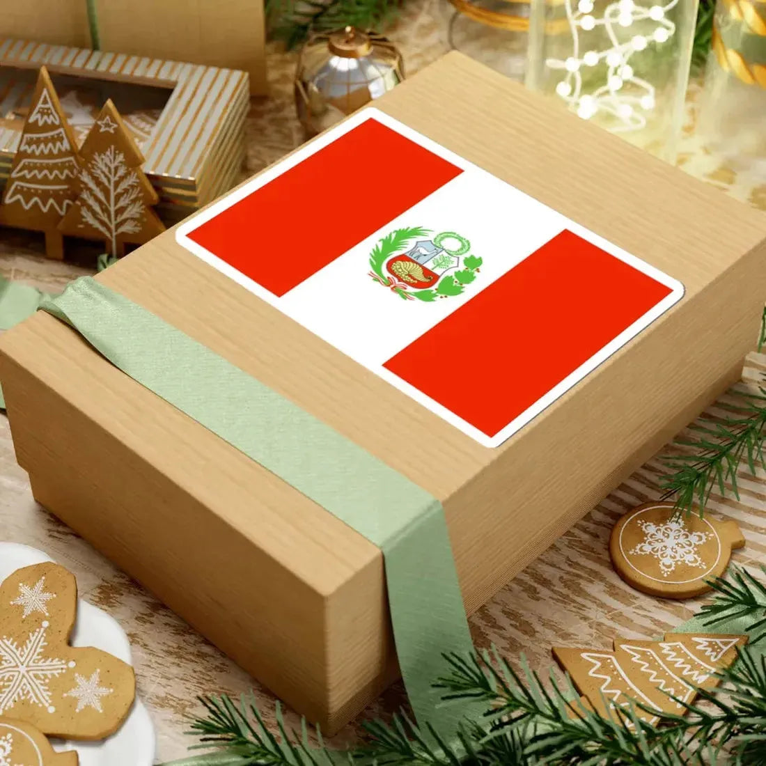 Flag of Peru WFB 2000 (Peru) STICKER Vinyl Kiss-Cut Decal - The Sticker Space