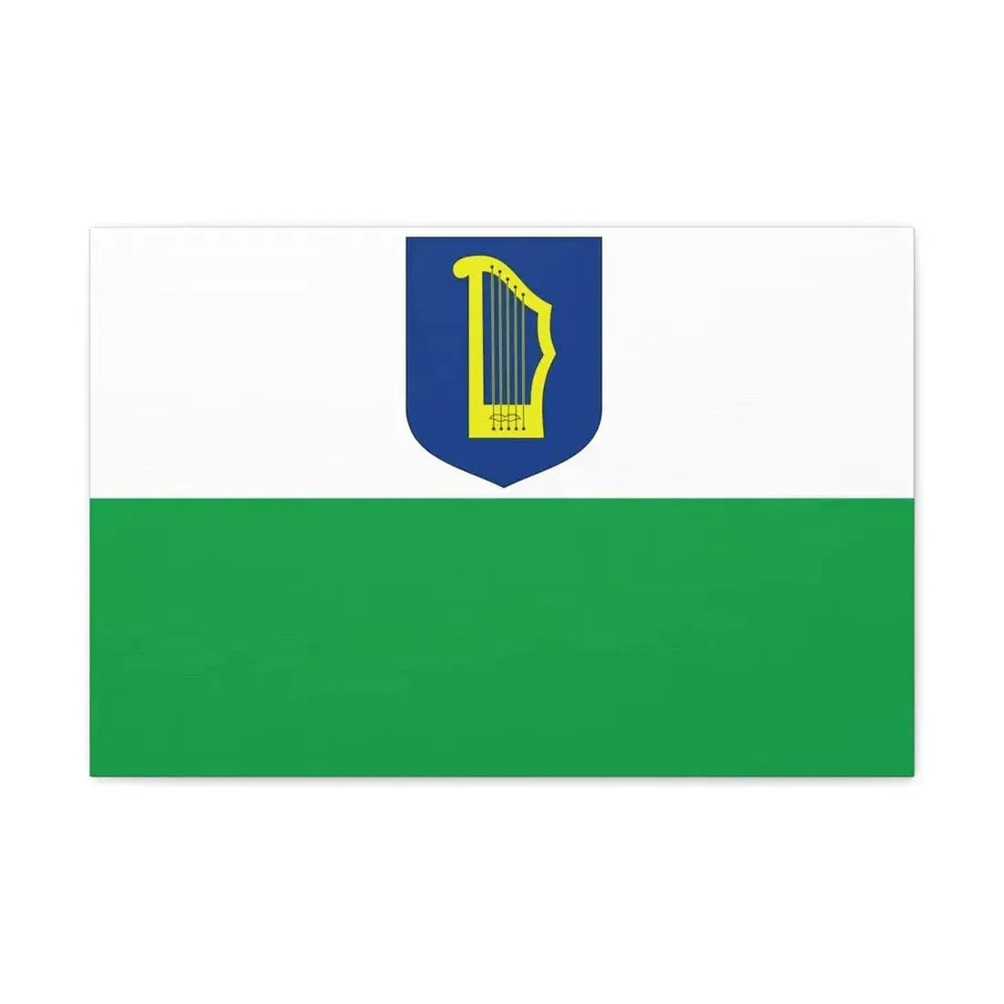 Flag of Petseri County Estonia - Canvas Wall Art - The Sticker Space