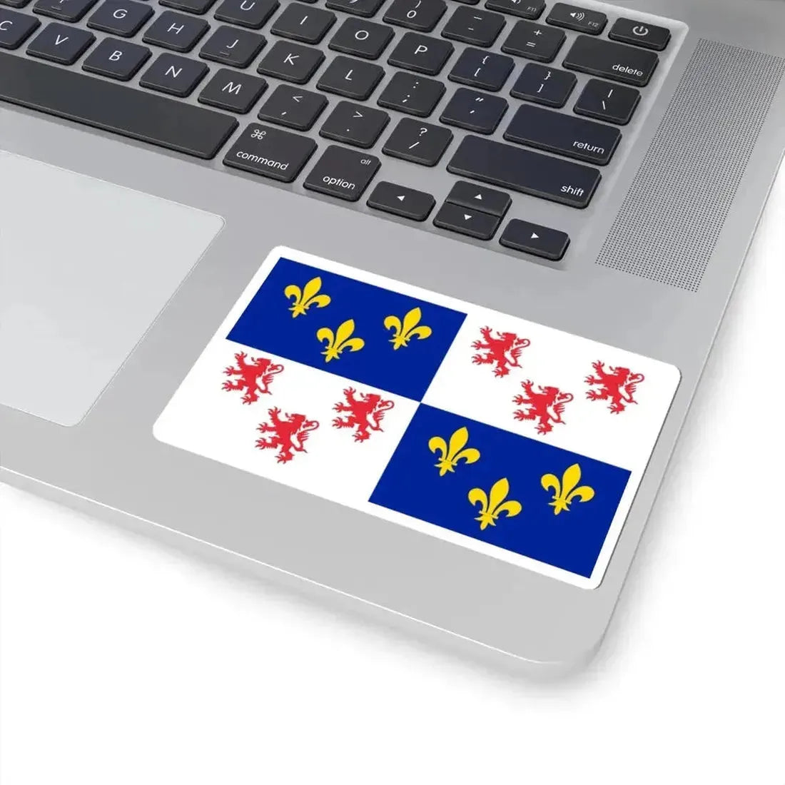 Flag of Picardie (Belgium) STICKER Vinyl Kiss-Cut Decal - The Sticker Space