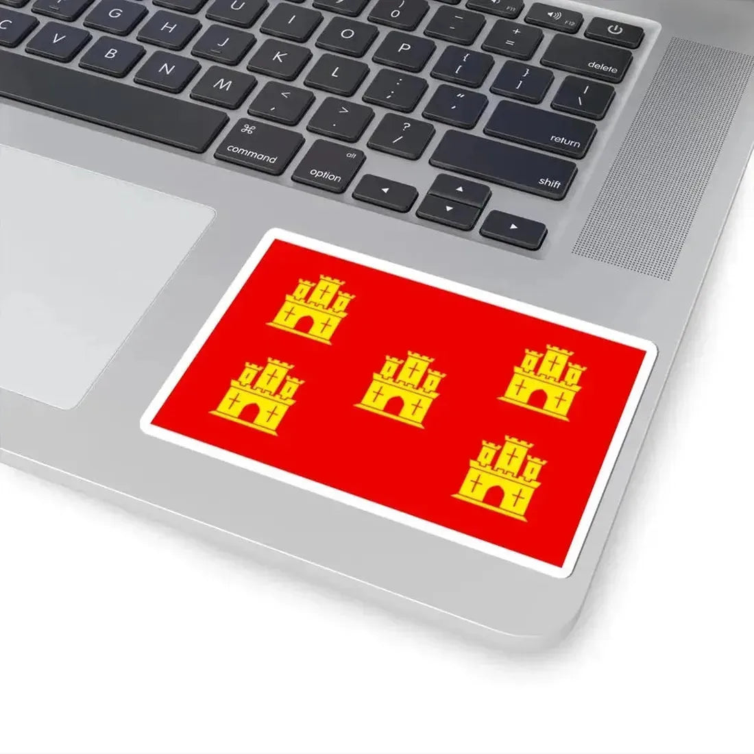 Flag of Poitou (Belgium) STICKER Vinyl Kiss-Cut Decal - The Sticker Space