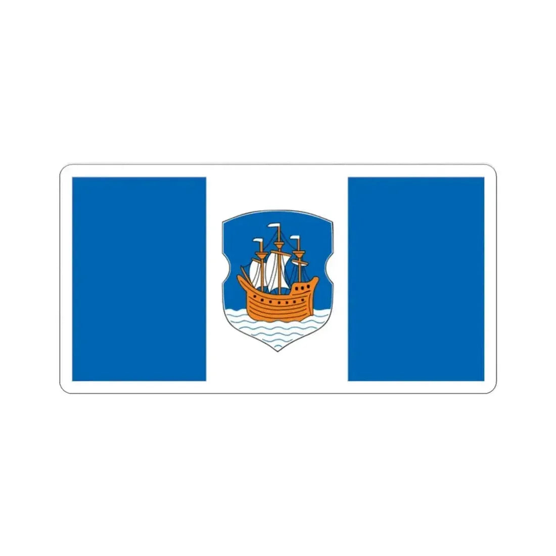 Flag of Polack Połacak Polotsk Russia STICKER Vinyl Die-Cut Decal - The Sticker Space