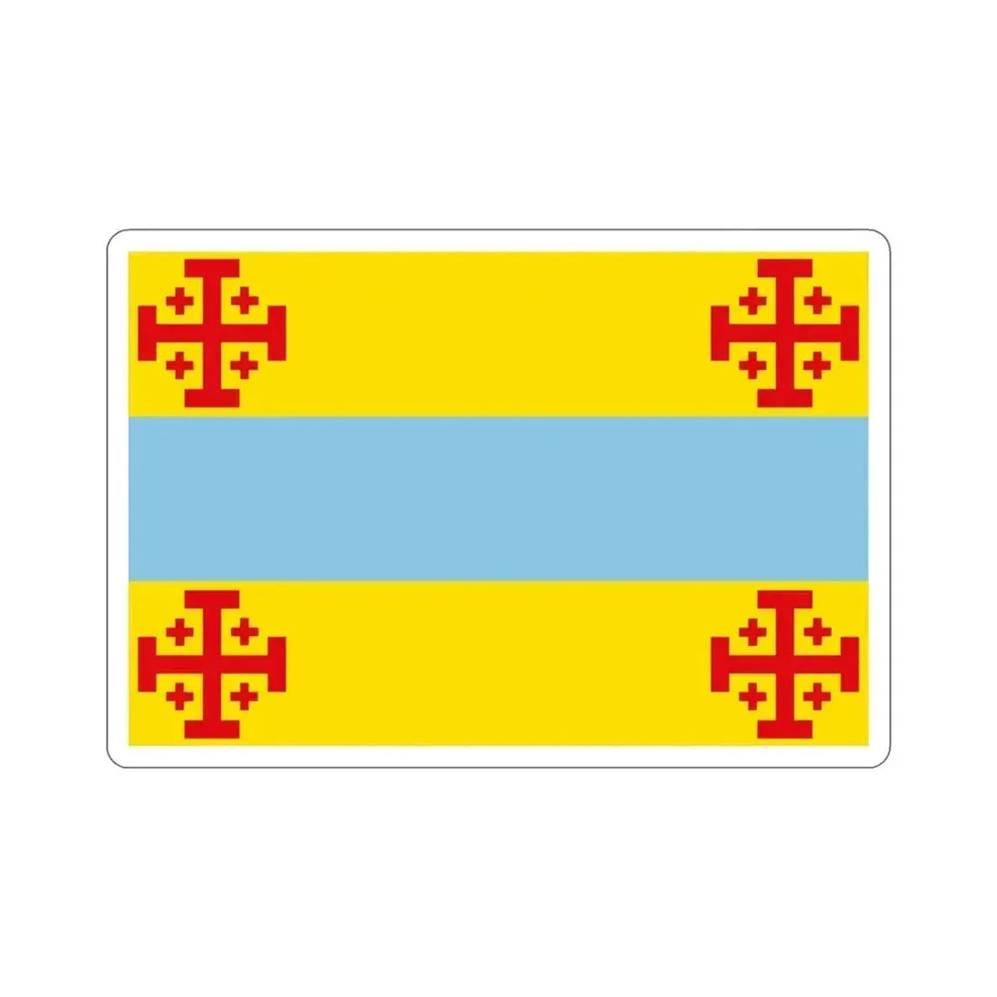 Flag of Popayán Cauca Colombia STICKER Vinyl Die-Cut Decal - The Sticker Space