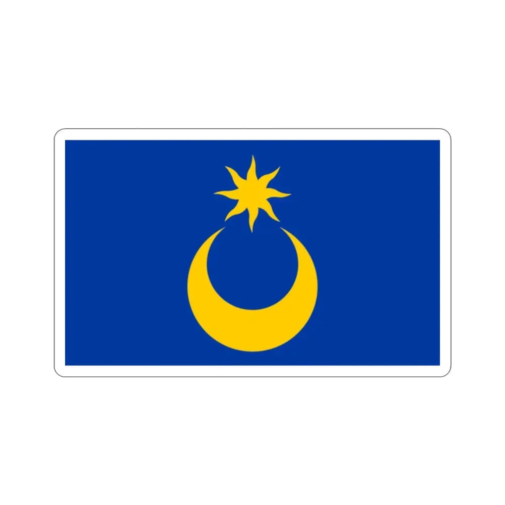Flag of Portsmouth UK STICKER Vinyl Die-Cut Decal - The Sticker Space