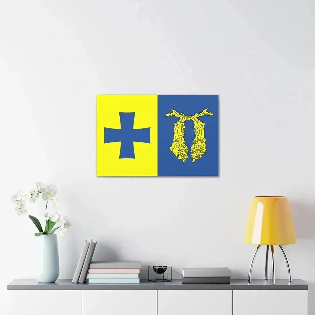 Flag of Poti Georgia - Canvas Wall Art - The Sticker Space