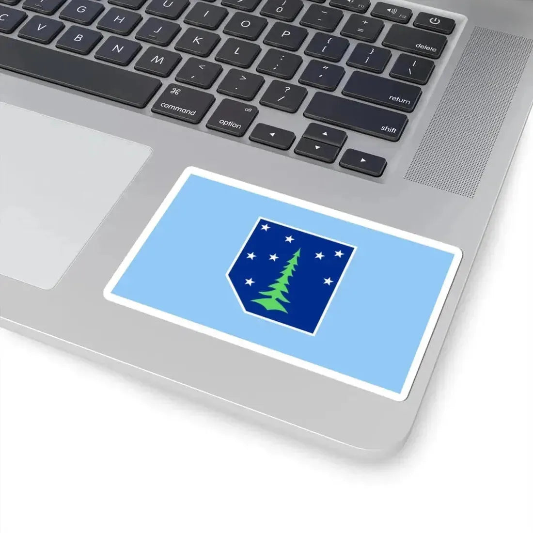 Flag of Potter County Pennsylvania (United States) STICKER Vinyl Kiss-Cut Decal - The Sticker Space