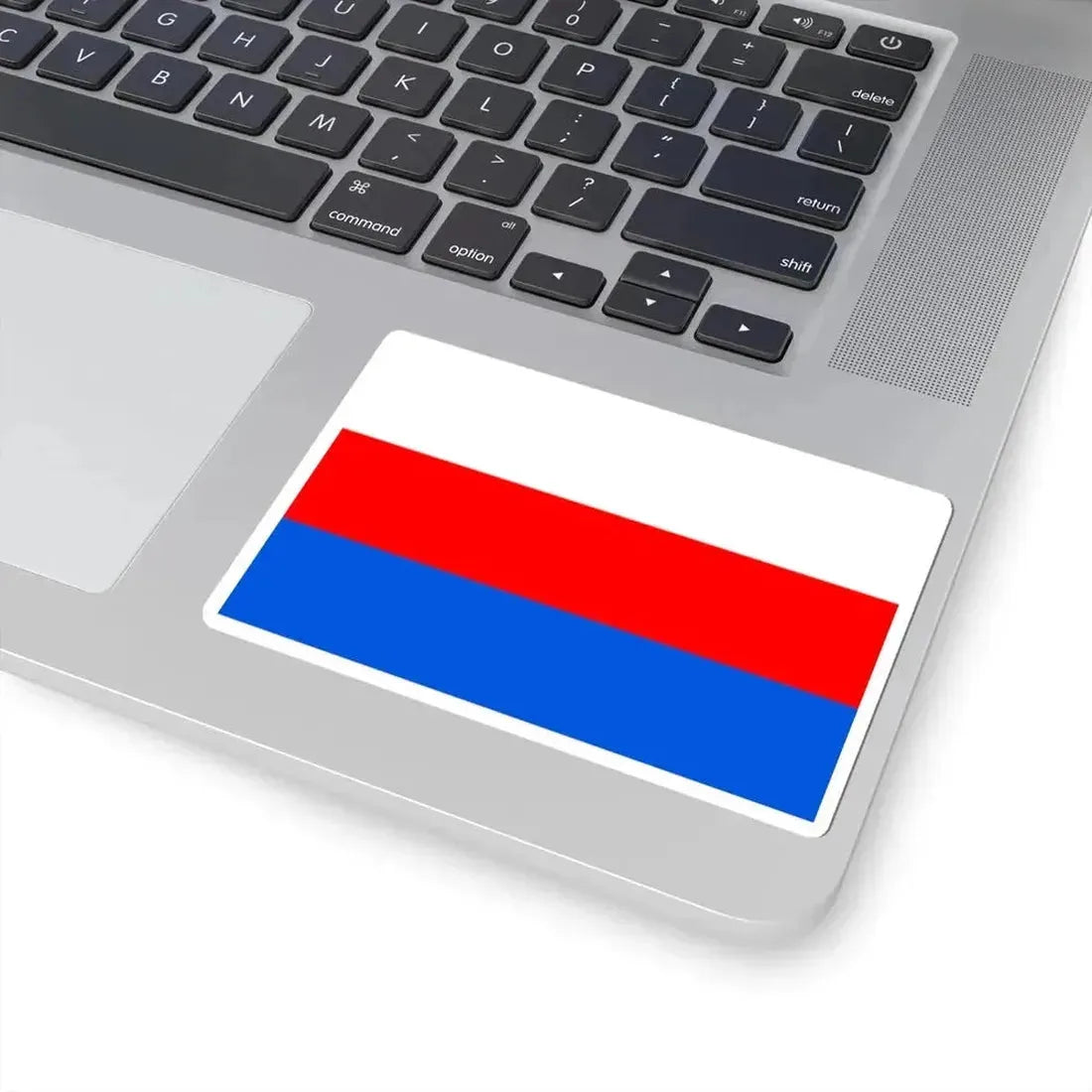 Flag of Prague 10 (Czech Republic) STICKER Vinyl Kiss-Cut Decal - The Sticker Space