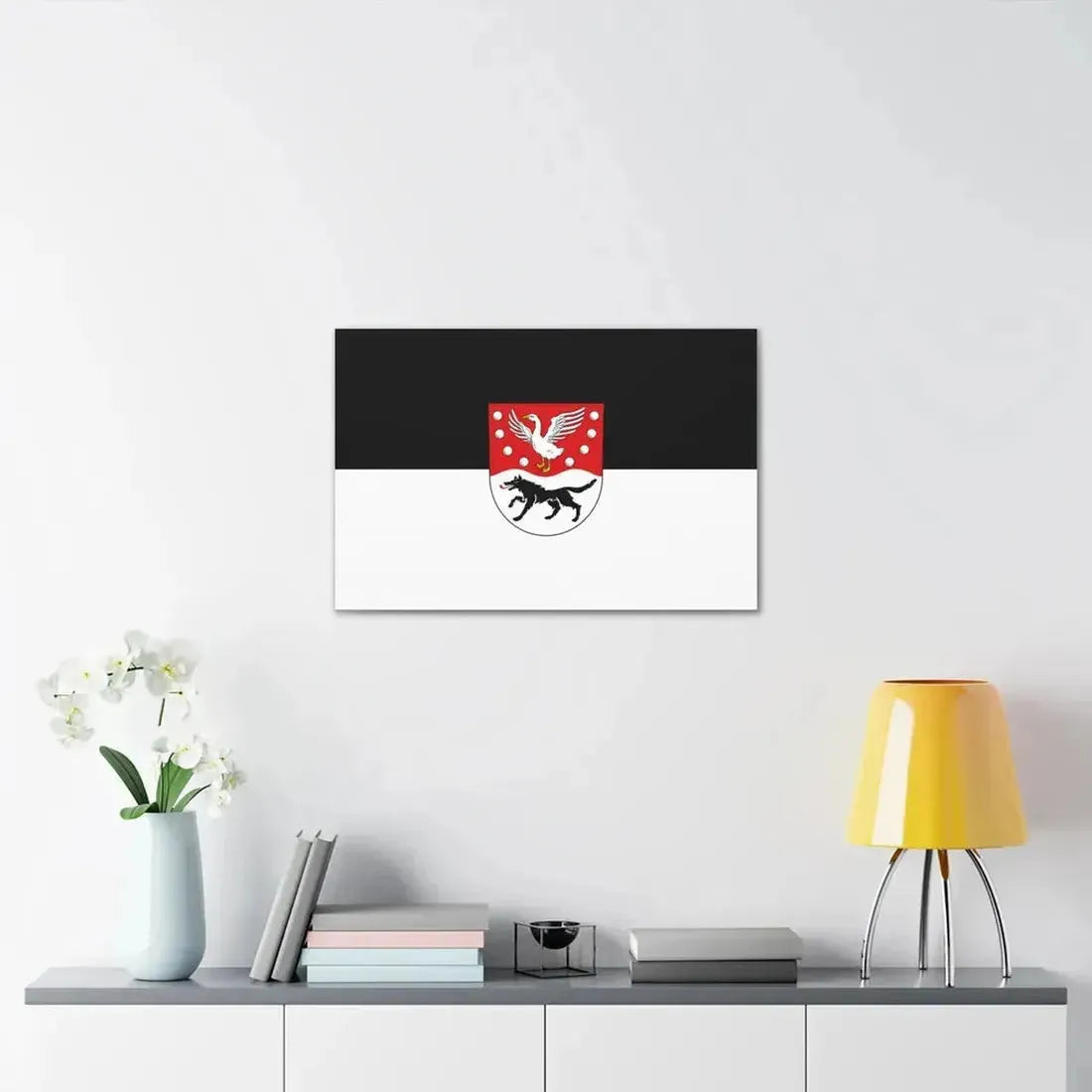 Flag of Prignitz Germany - Canvas Wall Art - The Sticker Space