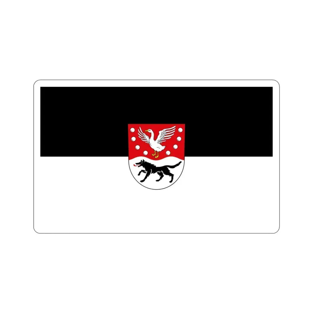 Flag of Prignitz Germany STICKER Vinyl Die-Cut Decal 3 Inch - The Sticker Space