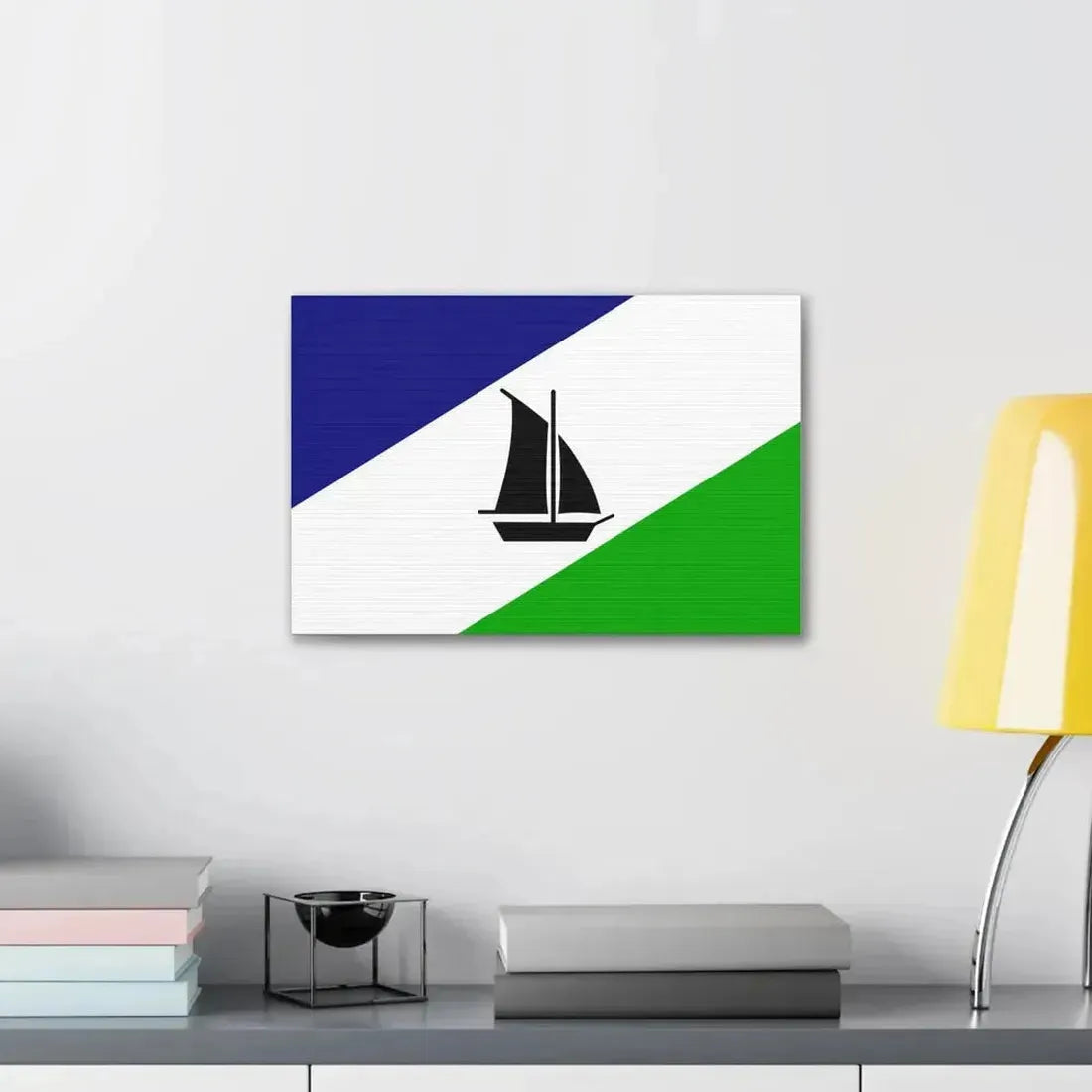 Flag of Puerto Montt Chile - Canvas Wall Art - The Sticker Space