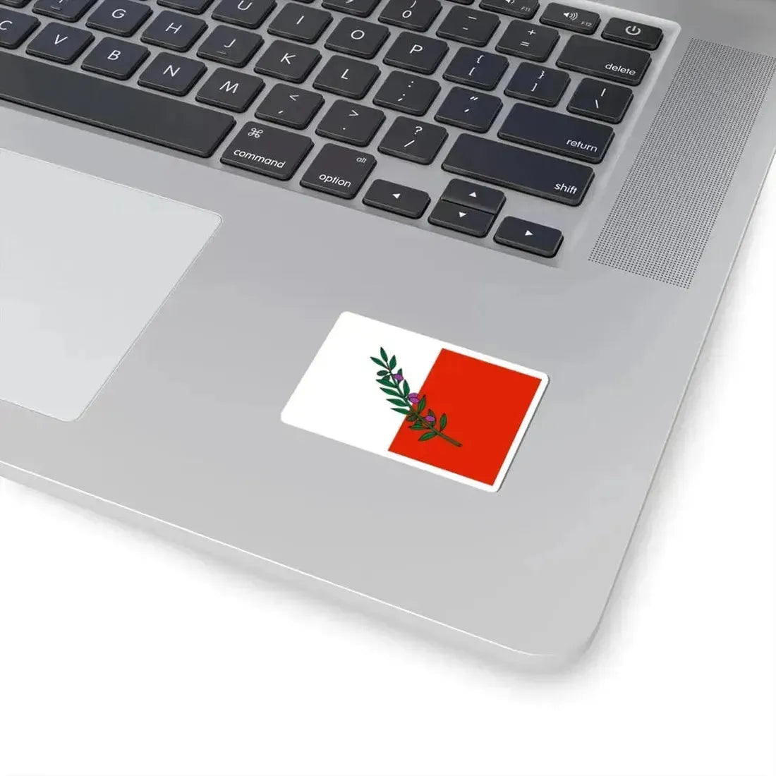 Flag of Rabat Malta - STICKER Vinyl Kiss-Cut Decal - The Sticker Space