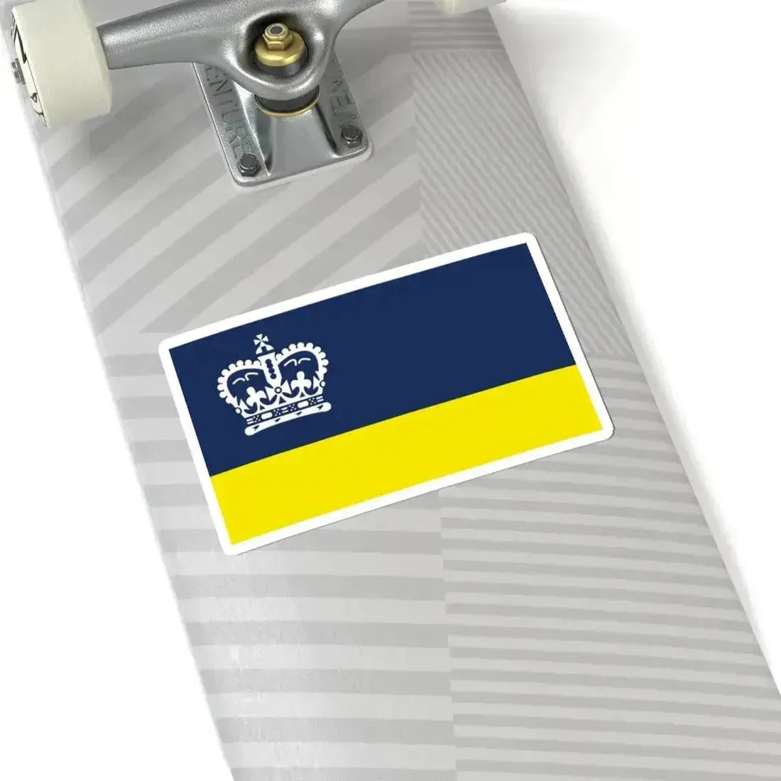 Flag of Regina (Canada) STICKER Vinyl Kiss-Cut Decal - The Sticker Space