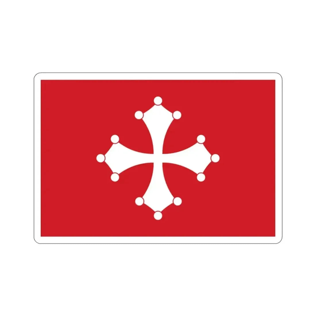 Flag of Republic of Pisa Italy STICKER Vinyl Die-Cut Decal - The Sticker Space