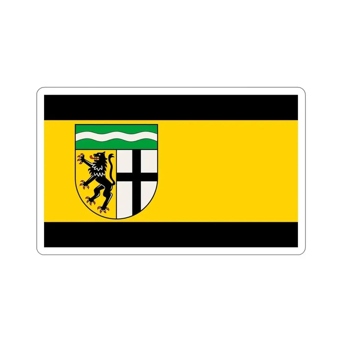 Flag of Rhein Erft Kreis Germany STICKER Vinyl Die-Cut Decal - The Sticker Space