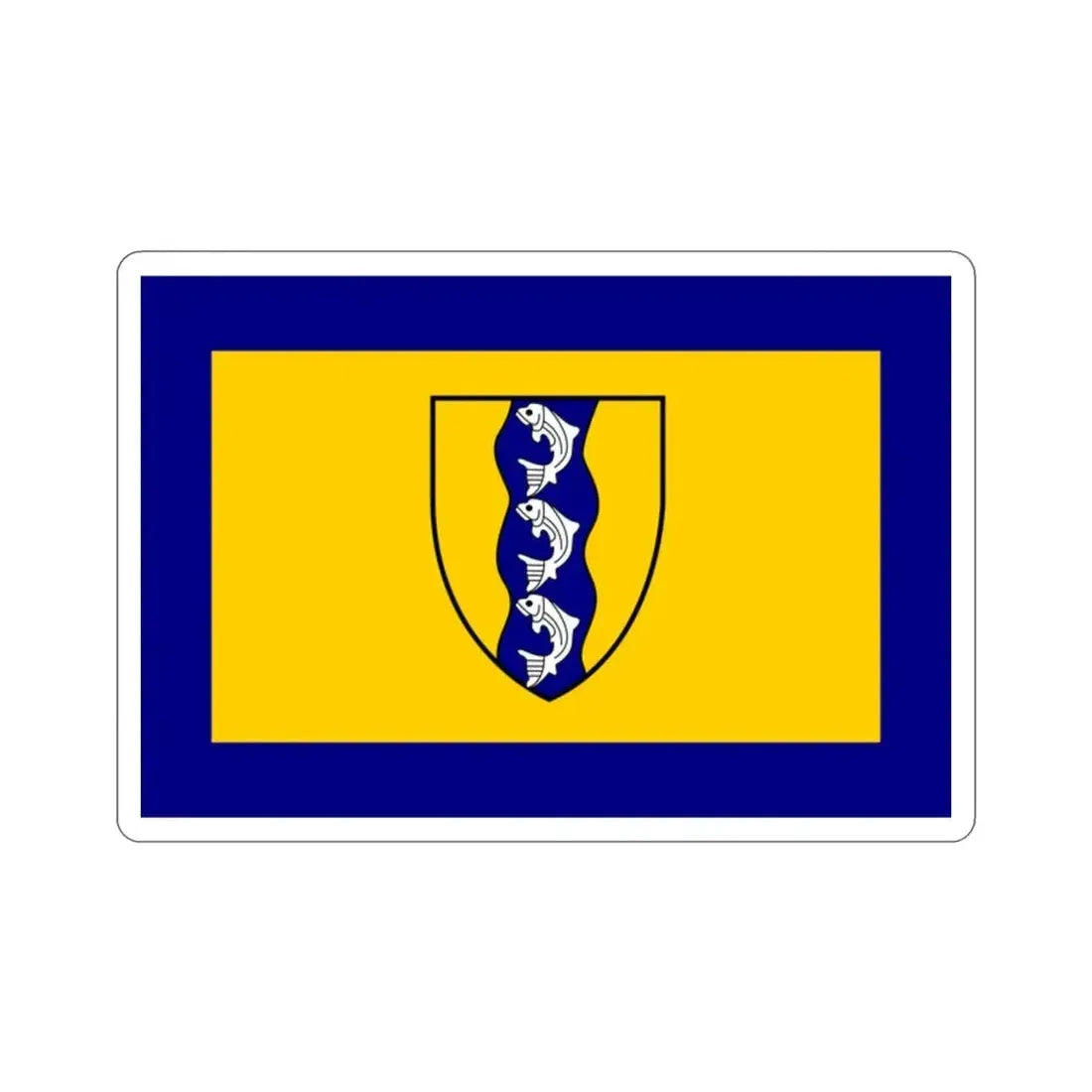 Flag of Richmond British Columbia Canada STICKER Vinyl Die-Cut Decal - The Sticker Space