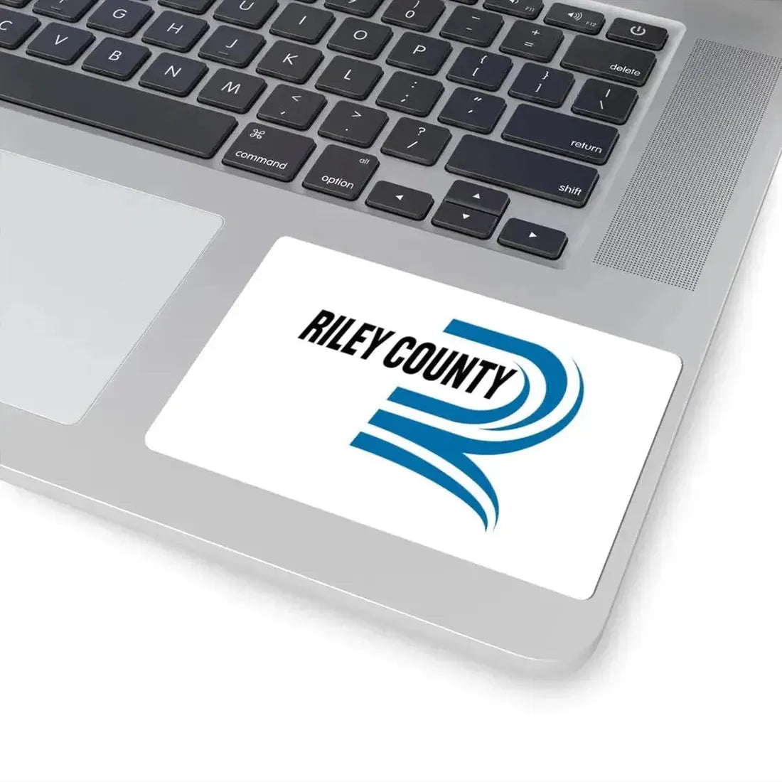 Flag of Riley County Kansas (United States) STICKER Vinyl Kiss-Cut Decal - The Sticker Space