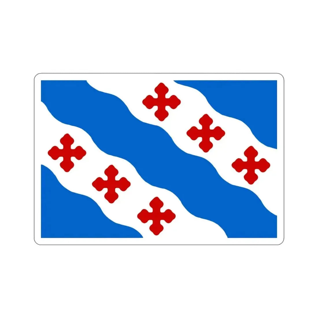 Flag of Rockville Maryland USA STICKER Vinyl Die-Cut Decal - The Sticker Space