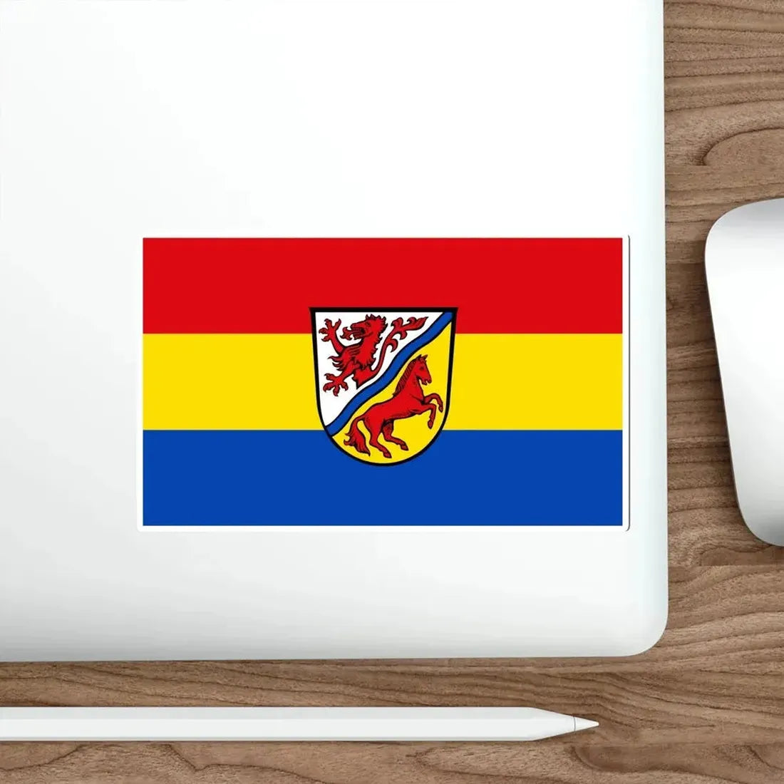 Flag of Rottal Inn Germany STICKER Vinyl Die-Cut Decal - The Sticker Space